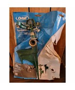 NOS Orbit 27901 Metal Impact Sprinkler on Metal Step Spike 85&#39; diameter - $9.46 CAD
