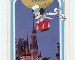 Walt Disney&#39;s Magic Kingdom Club 1977 Family Vacation Plans Brochure - $21.78