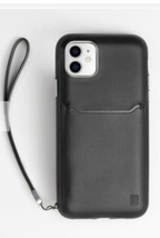 Accent duo Genuine leather Wallet Case iPhone 11 Black or Pink - £63.01 GBP