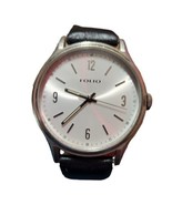 Folio Mens Analog Wrist Watch FI1061 Leather Band Working - £10.21 GBP