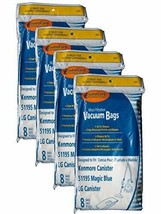 32 Kenmore Type M Sears 51195 Magic Blue LG Vacuum Bags, Ultracare, Canister Vac - $30.56