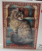 Buffalo Cats &#39;Ruskin on the Stairs&#39; 750 Piece Jigsaw Puzzle - £7.11 GBP
