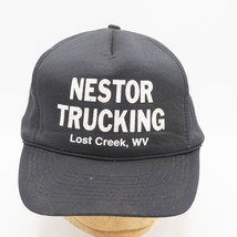 Snapback Trucker Hat Cap Nestor Trucking Lost Creek West Virginia Vintage - $24.74