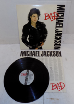 Michael Jackson BAD Vinyl LP Record Gatefold AL40600 Epic 1987 VG - £30.29 GBP