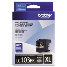 Brother Genuine High Yield Black Ink Cartridge, LC103BK, Replacement Black Ink,  - $24.86+