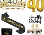 40Th Birthday Gifts for Men, 40Th Birthday Decorations for Men, 40 Birth... - £29.11 GBP