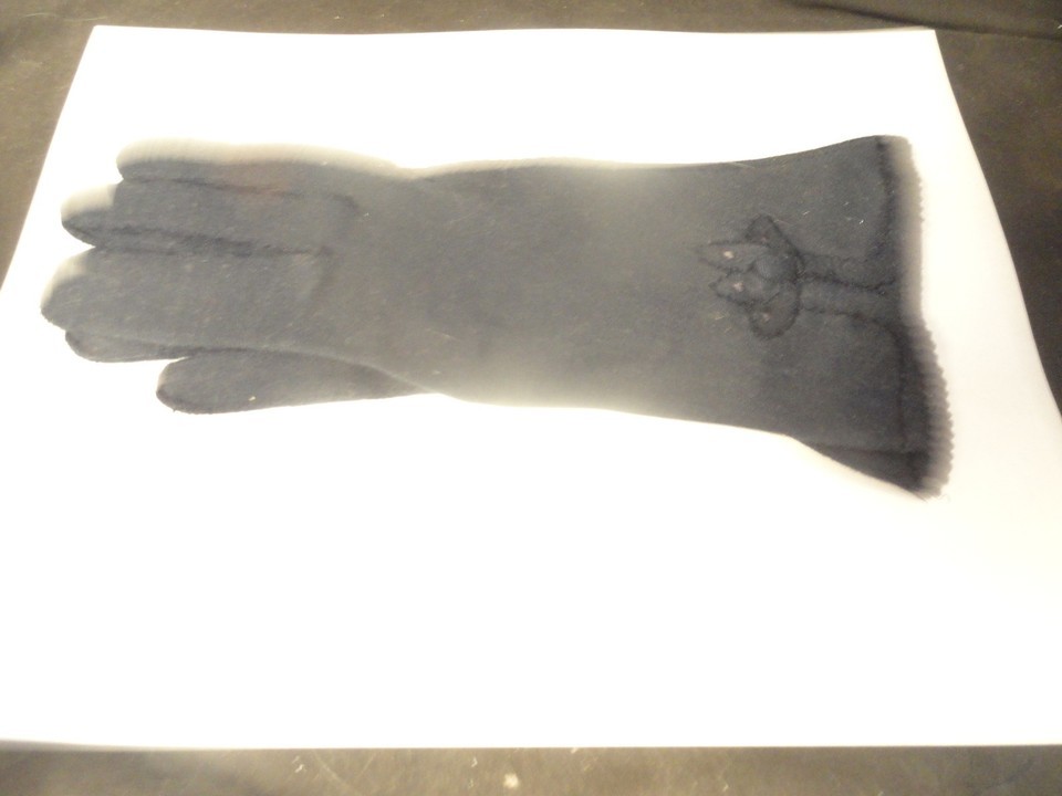 Dark Blue Navy Cotton Ladies Girls Dress Gloves Small - $15.99