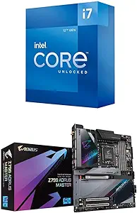 Intel Core i7-12700K + GIGABYTE Z790 AORUS Master Motherboard - £944.45 GBP