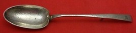 Arts and Crafts by Durgin Sterling Silver Stuffing Spoon w/ Button, Hammered - $503.91