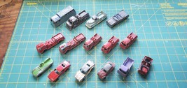 Lot of 15 Tootsie Toys and Midgie Toys Cars Trucks Fire Trucks - £22.06 GBP