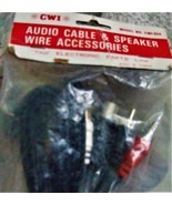 Audio Cable &amp; Speaker Wire Accessories Model # CWI - 954  - $9.57 CAD