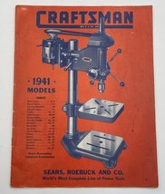 Vintage Sears Craftsman 1941 Power Tool Catalog Dunlap Vintage Original - £18.58 GBP
