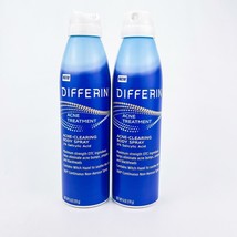 Differin Acne Clearing Acne Treatment Body Spray Lot of 2 BB5/24 Salicylic Acid - £21.49 GBP