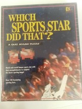 Which Sports Star Did That? A Quiz Jigsaw Puzzle Buffalo Games Ages 12 &amp; Up New - £19.91 GBP