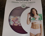 Jockey ~ 3-Pair Women&#39;s Modern Brief Underwear Panties Organic Cotton ~ M - £15.93 GBP