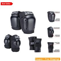 Black Six Pack Pad Set for Skateboarding &amp; Skating - Kid's Size Medium - $118.75