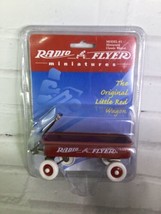 Radio Flyer Miniature Classic Wagon Model 1 The Original Little Red Wagon Figure - £10.95 GBP