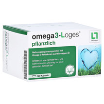 Omega3 Loges Vegetable Capsules 120 pcs - £67.14 GBP