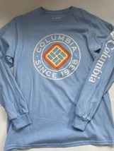 Columbia Sportswear Mens Long Sleeve Shirt Size Medium Light Blue NWT Ou... - $34.83