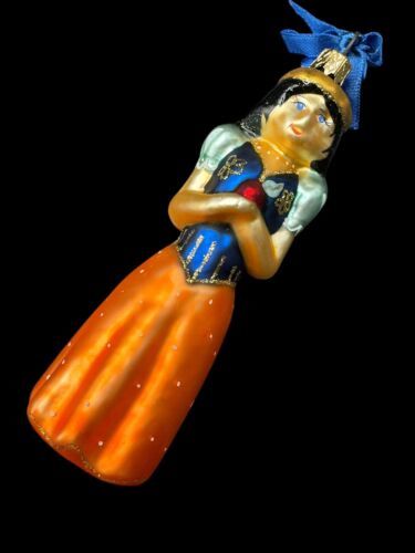 Snow White Ornament 5" Disney Rare Collectible Apple Christmas Holiday Tree - £19.13 GBP