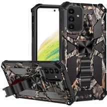 For Samsung A54 Machine Design Magnetic Kickstand Case Cover - Camo Army - £6.84 GBP