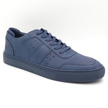 INC International Concepts Men Low Top Sneaker Zuri Size US 10.5 Blue Faux Suede - £31.91 GBP