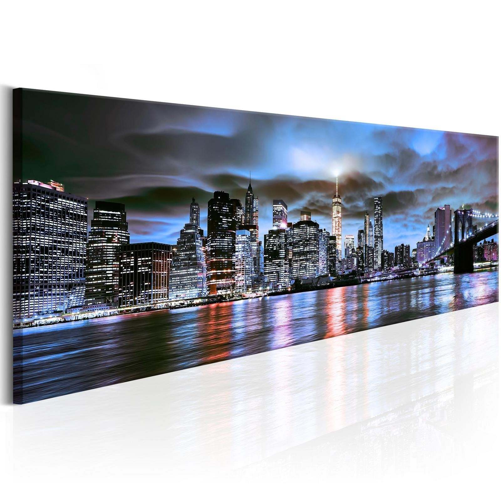 Tiptophomedecor Stretched Canvas Wall Art  - Nyc: City Lighthouse - Stretched &  - $89.99 - $104.99