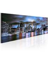 Tiptophomedecor Stretched Canvas Wall Art  - Nyc: City Lighthouse - Stre... - £70.81 GBP+