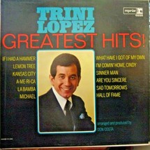Trini Lopez-Greatest Hits-LP-1966-EX/EX - £9.87 GBP