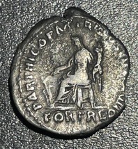 116-117 AD Roman Imperial Trajan AR Silver Denarius Fortuna FORT RED 2.69g Coin - £79.03 GBP