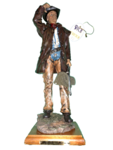 Rich 2001 Collection 13&quot; Western Cowboy Rifle  Resin Statue - $551.37 MXN