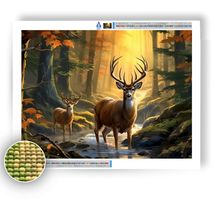 Deers - Diamond Painting Kit - £15.65 GBP+
