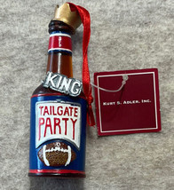King Tailgate Party Bottle Best Greatest Football Recognition - $9.95