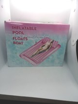 Inflatable Pool Float Tanning Floaty Raft NEW - £43.36 GBP