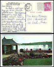1962 NEW YORK Postcard - Buffalo to Fort Worth, Texas J13 - £0.77 GBP