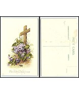 SPAIN Postcard - Felices Pascuas (Happy Easter) Embossed D8 - €2,43 EUR