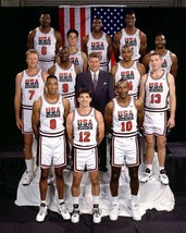 1992 Usa Dream Team 8X10 Photo Basketball Picture Bird Magic Malone Jordan Ewing - £3.88 GBP