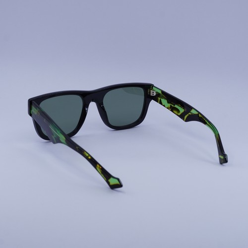 Gucci GG1427S 005 Black/Green Havana/Green 53-21-145 Sunglasses New Authentic Item image 3
