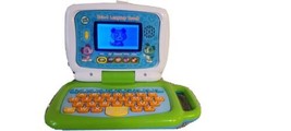 LeapFrog 2-in-1 Leaptop TOUCH - GREEN - Educational *WORKING* - £11.33 GBP