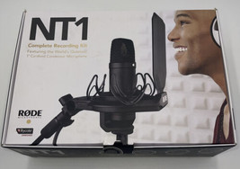 Rode NT1-KIT Large-Diaphragm Cardioid Condenser Microphone Shock Mount Pop Filte - £276.11 GBP