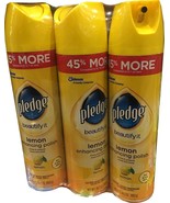 Lemon Clean Polish Fast &amp; Easy Shine 3/14.2 Oz Net Wt 42.6 Oz - $27.71