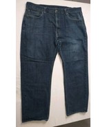 Levi&#39;s Men&#39;s Jeans 559 42x32 Blue Straight Measure 41&quot; X 28&quot; See Photos ... - $19.77 CAD