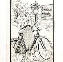 Ames &amp; Frost Imperial Bicycle Tires 1899 Advertisement Victorian Bikes D... - $367.32 MXN