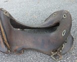 Antique McClellan 11.5&quot; Cavalry Saddle AS IS for restoration or display - $159.99