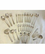ANTIQUE STERLING SILVER INTERNATIONAL STERLING FLATWARE SET 30PCS E573 - €898,59 EUR
