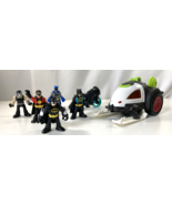 Imaginext Batman DC Super Friends Toy Lot Action Figure Vehicle Bane Bat... - $22.76