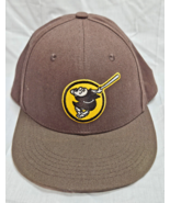 San Diego Padres Swinging Friar Brown Patch Snapback Melonwear Hat Cap - $27.09 CAD