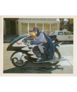 George Barris SIGNED Batman &amp; Robin on Batcycle Photo / Adam West &amp; Burt... - €84,57 EUR