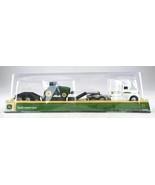 *TOMY John Deere White Hauler Semi Truck &amp; Green Tractor - $18.58 CAD