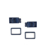 Pair Blue Inner Door Handle W/ Bezel for Nissan Pathfinder 1986-1995 - $33.69 CAD